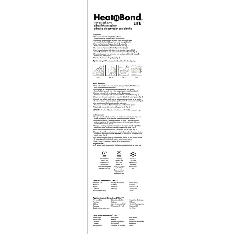 Heat N Bond Lite - Iron on Adhesive