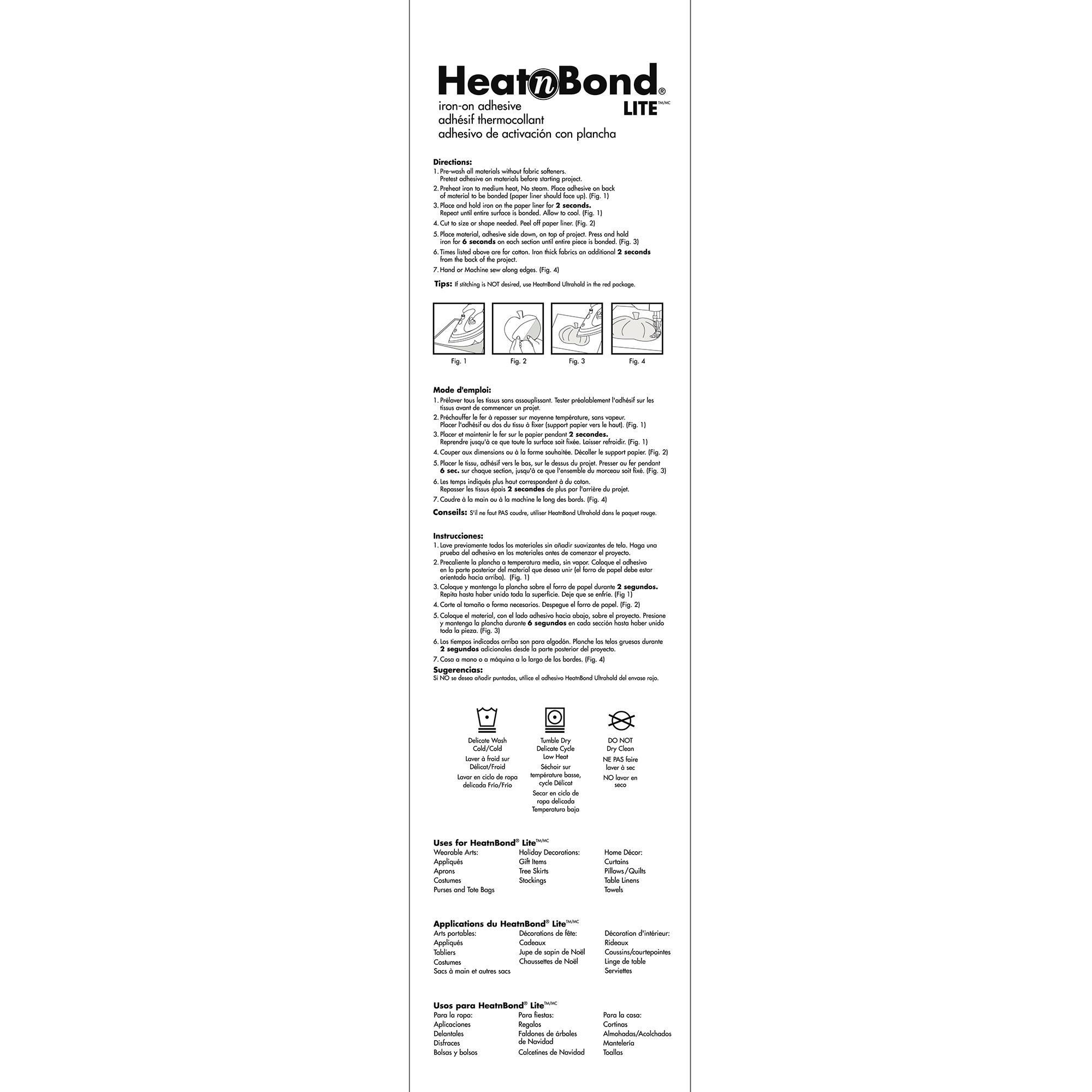 HeatnBond Lite Value Pack, 17 in x 5.25 yd - image 5 of 6