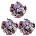 thumbnail image 4 of Wweixi Whimsical Blooms Low Maintenance Artificial Flower Collection Realistic purple LH001 3Set, 4 of 6