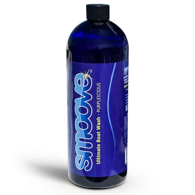 Boat Wash Smoove Purpleicious Ultimate de un cuarto de galón con cera