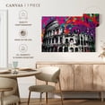 thumbnail image 5 of Elephant Stock Grunge Colosseum Wall Art - Horizontal Canvas Wall Art - Living Room Wall Decor - Architecture Canvas - Black And Pink Decor - 12" x 8", 5 of 8