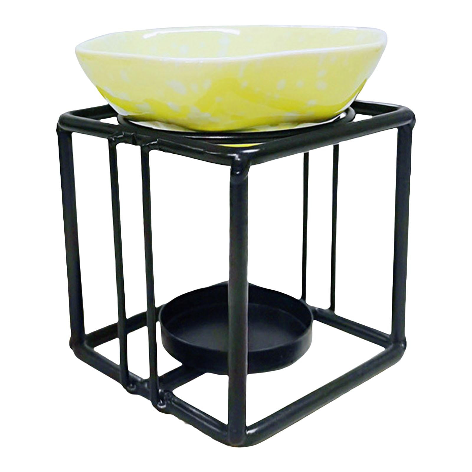 Metal Essential Oil Candle Burner Tealight Candle Holder Green