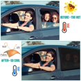 thumbnail image 4 of Baby Car Sun Shade,2 Pieces Car Sun Shade by Block UV Rays by Kids and Pets Rear Car Sun Shade (Black), 4 of 5