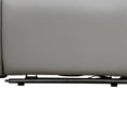 thumbnail image 5 of TrumanPick Power Recliner Chair with LED, 2 Seater Leather Reclining Loveseat Couch for Living Room, Grey, 5 of 5