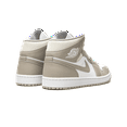 thumbnail image 3 of Jordan MENS Air Jordan 1 Mid "Linen / College Grey" 554724 082 from Stadium Goods, 3 of 8