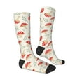 thumbnail image 3 of Balery Cartoon Flat Mushrooms Fun Novelty Socks Men'S Women'S Crew Socks Funny Crazy Novelty Socks Quirky And Cool Socks, 3 of 9