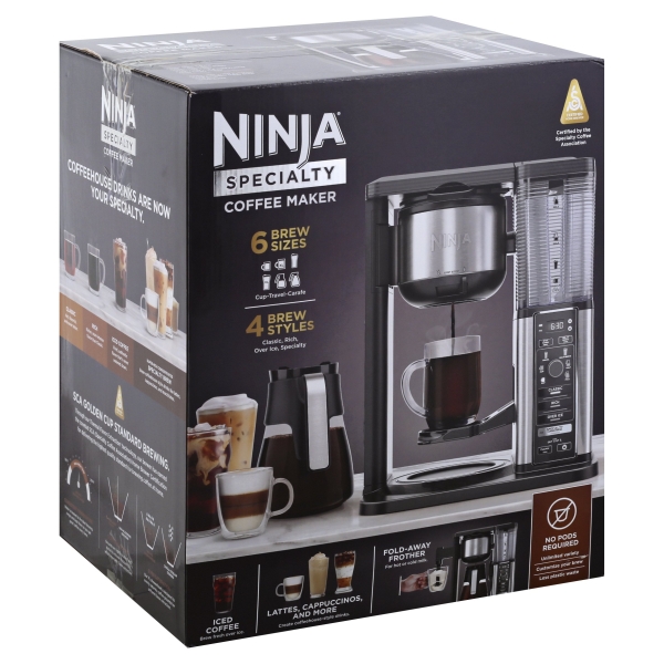 Ninja Specialty Fold-Away Frother (CM401) Coffee Maker - image 2 of 2