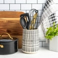 thumbnail image 2 of Porte-ustensiles en céramique Thyme & Table, grille croisée, 2 of 5