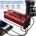 thumbnail image 2 of Inversor de corriente Cantonape 4000W 12V a 110V con control remoto, 2 of 9