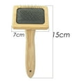 thumbnail image 6 of Tapestry Weaving Comb Macrame Slicker Brush Cotton Rope Open Knot Comb Knitting Accesso mj3100, 6 of 6