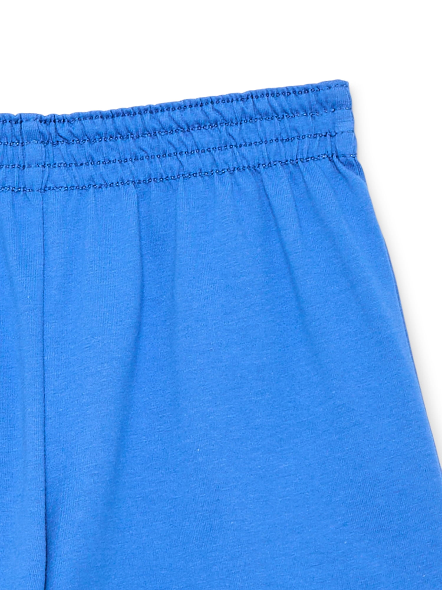 Wonder Nation Girls Kid Tough Knit Shorts, 3-Pack, Sizes 4-18 & Plus