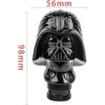 thumbnail image 2 of Darth Vader Head Stick Shift D1 Shifter Knob Car Accessories Gear Lever knobs (Black), 2 of 6