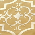 thumbnail image 3 of AMERTEER Tree Skirt Christmas Under Tree Foot Mat Snowflake Decoration Polyester Floor Gift Stocking Pad Set, 3 of 8