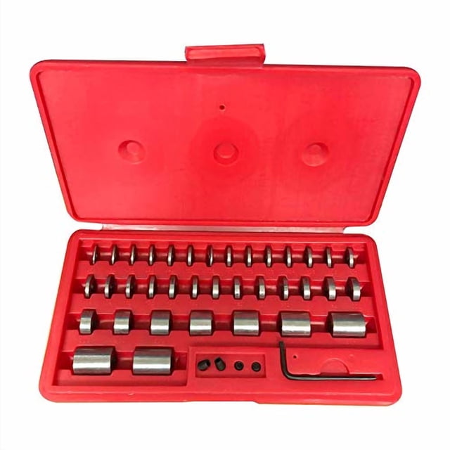DBM IMPORTS 36 Pc Round Space Block Set Steel Hardened Gage Blocks Gauges Set