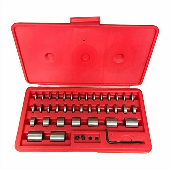 DBM IMPORTS 36 Pc Round Space Block Set Steel Hardened Gage Blocks Gauges Set