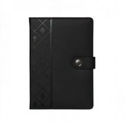 Leatherette Journal with Magnetic Closure, Black, 256 Pages