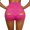 Hot Pink women high waist stretch shorts a1, variant on Cagogo Women's High Waisted Stretch Shorts Casual Slim Fit Solid Sporty Two Piece Set Matching Lounge Yoga Bike Workout Athletic Shorts, Dark Gray S