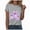 R226-Grey, variant on Halloween T Shirt Women Crew Neck Short Sleeve Cute Bow Ghost Graphic T Shirts - Spooky Print Loose Top Funny Fashion Clothes,Grey,XXL