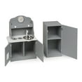 thumbnail image 5 of Badger Basket Gourmet Kitchen Furniture Set for 18" Dolls, Gray, 5 of 9