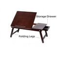 thumbnail image 4 of BirdRock Home Bamboo Laptop Bed Lap Tray - Natural, 4 of 8