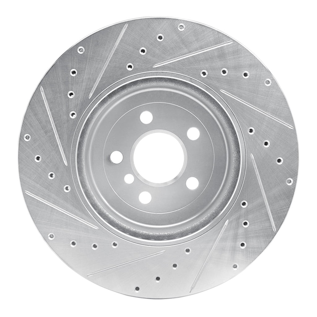 KarParts360 For BMW iX3 2024 Brake Rotor Front, Passenger Side | Silver | 13.70 Inches Outside Diameter | 1.12 Inches Discard Thickness | 2.64 Inches Center Hole Diameter