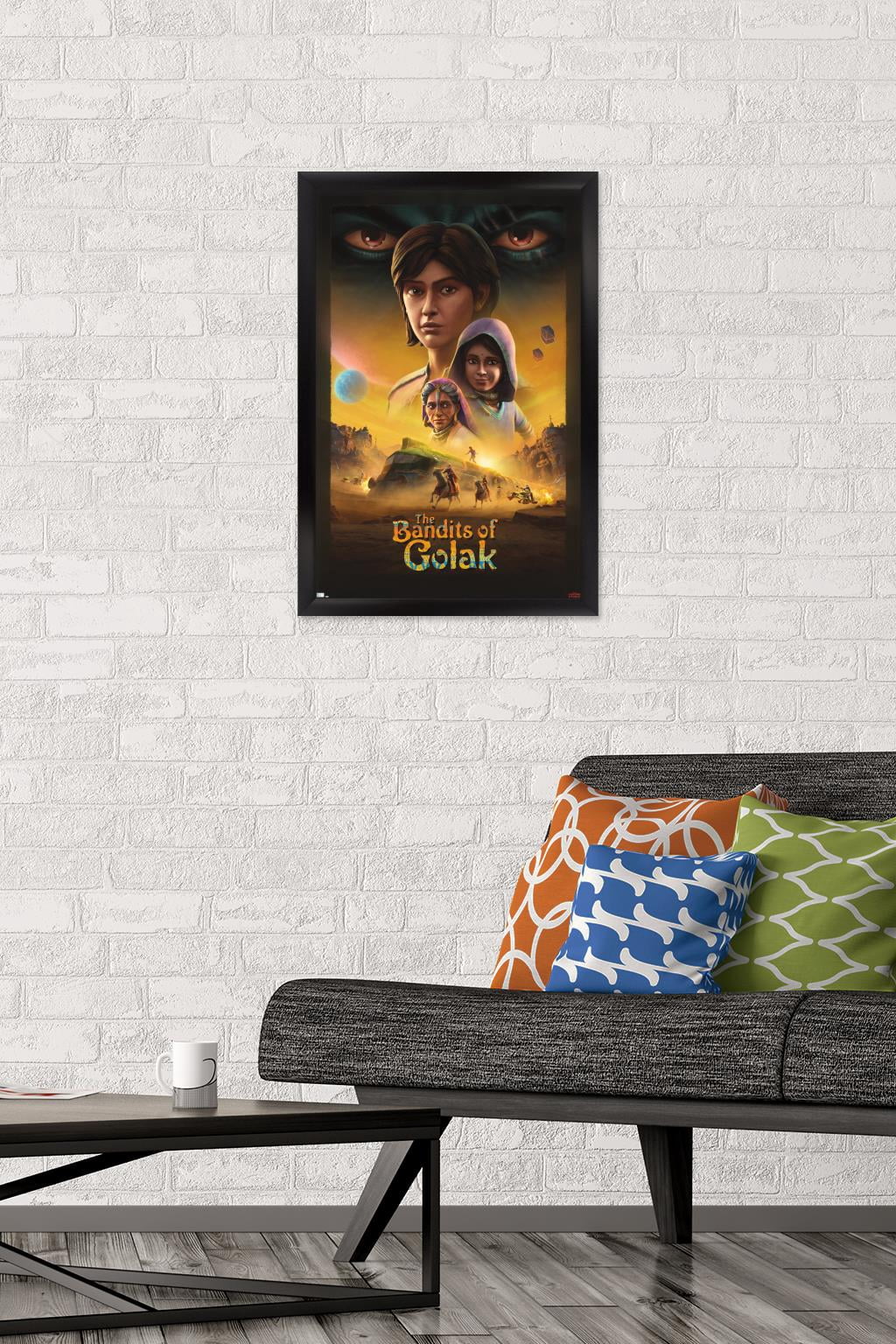 Star Wars: Visions Season 2 - The Bandits of Golak Wall Poster, 14.725" x 22.375" Framed