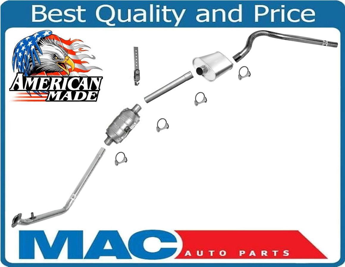 100 Brand New Muffler Exhaust Pipe System MADE IN USA for Jeep CJ7 4