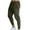 Olive Green, variant on Odeerbi Sweatpants for Men 2025 Casual Solid Fitness Sport Pants Tight Fitting Elastic Waist Pants with Pockets Burgundy