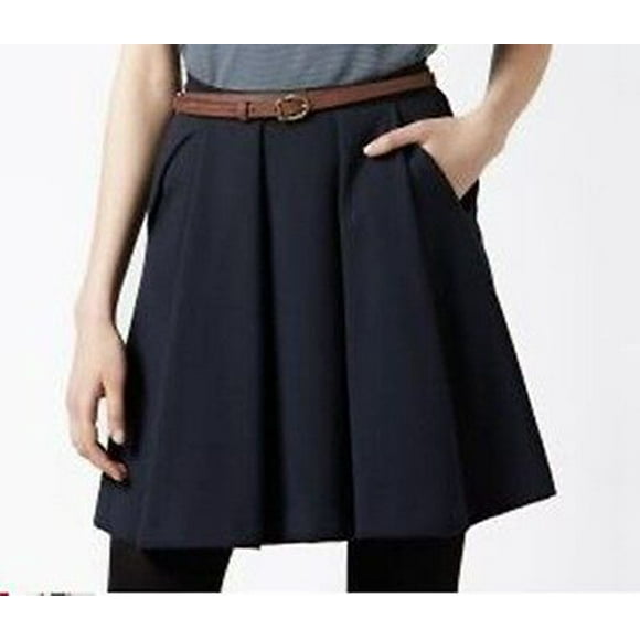 LACOSTE Jupe Plissée Milano à Poches Bleu Éclipse 36/4