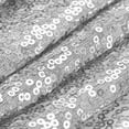 thumbnail image 3 of Silver Table Runner 71" x 12", Long Shining Sequin Table Runner, 3 of 4