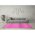 thumbnail image 3 of Ahgly Company Indoor Rectangle Abstract Pink Modern Area Rugs, 8' x 12', 3 of 4