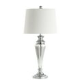 thumbnail image 2 of SAFAVIEH Trent Solid Glam 30 in. H Table Lamp, Silver, 2 of 5
