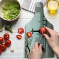 thumbnail image 3 of London Cutting Board, Big Ben View from the Street Palace of Westminster Touristic Britain, Decorative Tempered Glass Cutting and Serving Board, Wine Bottle Shape, Multicolor, by Ambesonne, 3 of 5