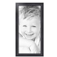 thumbnail image 2 of ArtToFrames 10" x 21" Galleria Noir Picture Frame, 10x21 inch Black MDF Poster Frame (WOM-4083), 2 Pack, 2 of 8