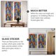 thumbnail image 3 of 1Pc Window Privacy Film Glass Window Cling Decorative Window Vinyl Static Decal, 3 of 4