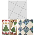 thumbnail image 1 of thinsony Square Quilting Template Quilter Ruler Quilt Templates Fabric Cutting Ruler Measuring Square Designs Rulers 2.5x2.5inch, 1 of 9