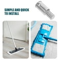 thumbnail image 3 of BESTYASH 2Pcs Metal Threaded Extension Pole Adapter Tips for Brooms Mops and Brushes Silver Alloy, 3 of 8