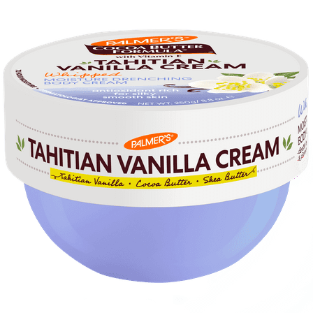 Palmer's Tahitian Vanilla Moisture Drenching Body Cream Hydrates and Protects Skin 8.8 oz