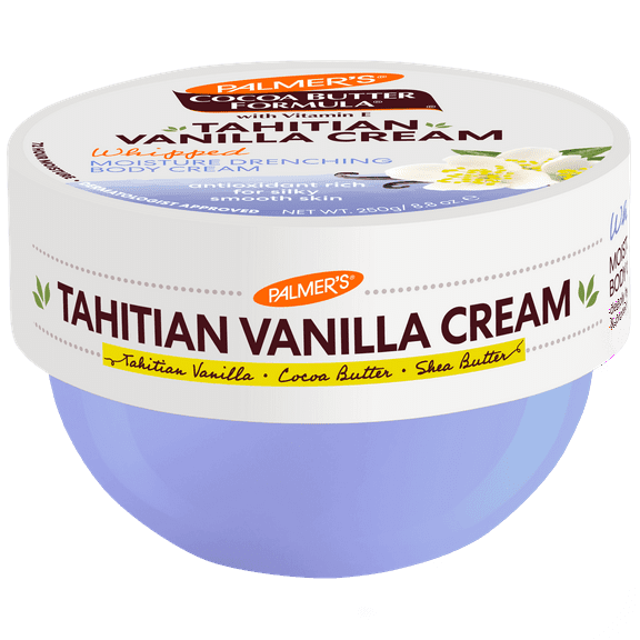Palmer's Tahitian Vanilla Moisture Drenching Body Cream Hydrates and Protects Skin 8.8 oz