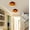 Orange, variant on LittleGlovo Nordic Designer Creative Personality Medieval Glass Ceiling Lamp