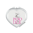 thumbnail image 1 of Miroir de Voyage pour Animal de Compagnie Caniche, Grossissant, Portable, de Poche, Maquillage, 1 of 3