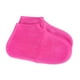 thumbnail image 3 of Fundas de silicona impermeables para zapatos, fundas para botas de lluvia, reutilizables y ponibles. Color Rojo L, 3 of 9