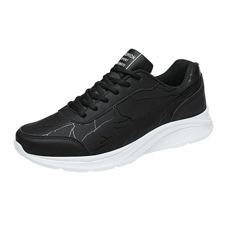 WNVMWI Mens Shoes Sneakers Formal Shoes for Men Low Top Leather Casual Lightweight Sports Men s Shoes Walking Shoes Non Slip Work Shoes Fashion Sneakers Shoes Size 40