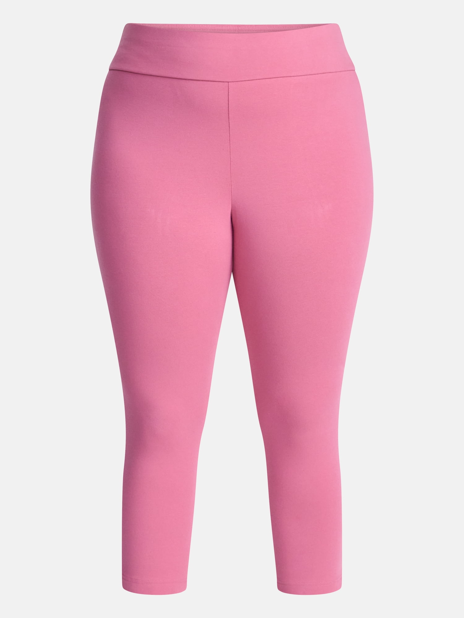 Terra & Sky Women's Plus Capri Legging, Sizes 0X-5X