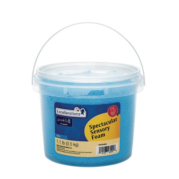 Excellerations Spectacular Sensory Foam - Blue, 1.1 lb.
