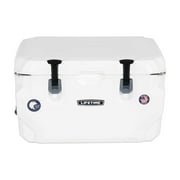 Lifetime 65 qt Bear-Resistant Camping Cooler, Premium High Performance, Ice Retention, Hard Cooler, 75 Can Capacity, Arctic White (90997)