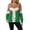 Green, variant on Women 3D Print Christmas Crewneck Sweatshirt with Novelty Santa and Cat Design Holiday Party Pullover Top
