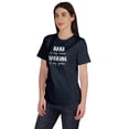 thumbnail image 2 of Inkmeso Nana Is My Name Spoiling Is My Game Short Sleeve TShirt Grandmother Gift, 2 of 8