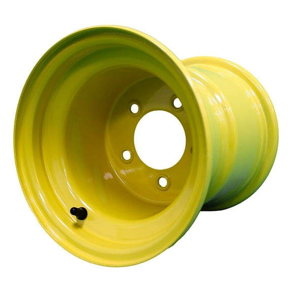 9x10 Wheel 5 bolt on 4.5 - J.D. Yellow