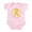 Petal Pink, variant on CafePress - Gold Hope Infant Bodysuit - Baby Light Bodysuit, Size Newborn - 24 Months